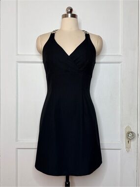 Vintage black mini dress